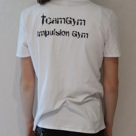 Tee shirt blanc Team Gym