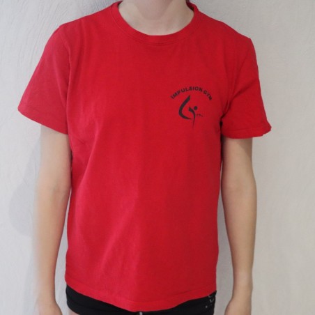 Tee shirt rouge Impulsion Gym