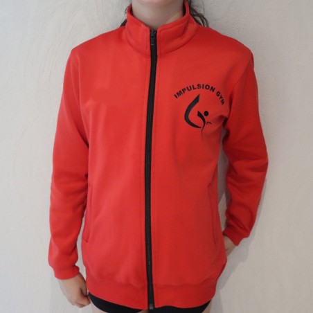 Veste rouge Impulsion Gym