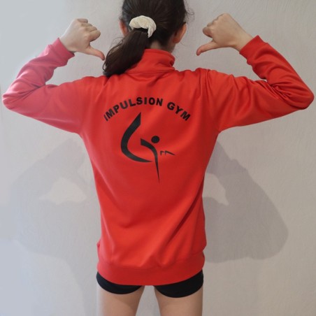 Veste rouge Impulsion Gym