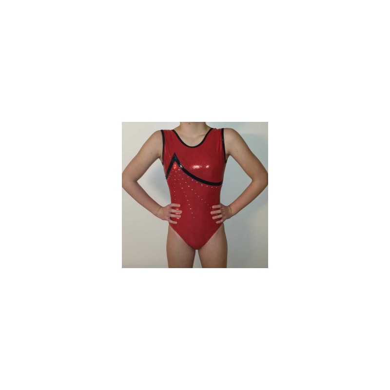 Justaucorps Impulsion Gym rouge