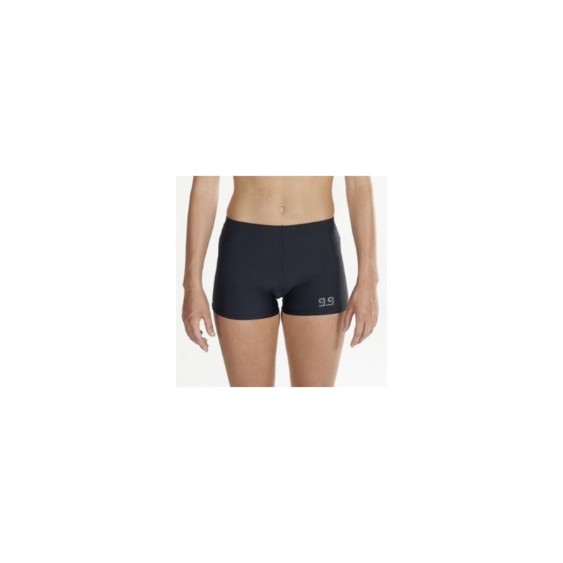 Cuissard lycra microfibre noir pour gymnaste