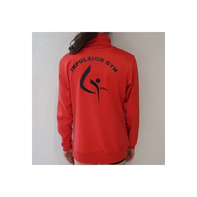 Veste rouge Impulsion Gym - Ancienne collection