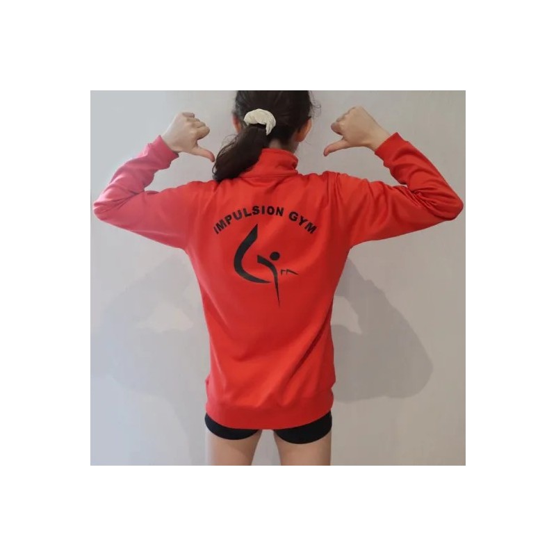 Veste rouge Impulsion Gym - Ancienne collection
