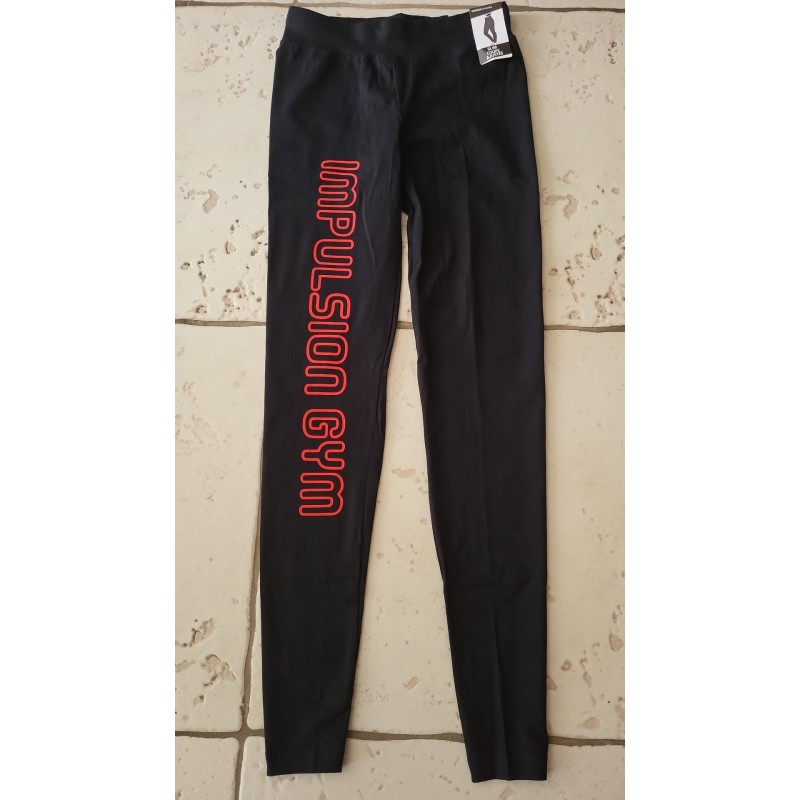 Leggings noir Adulte Impulsion Gym
